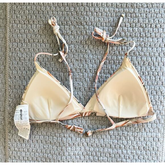 Rip Curl Havana Tri Bikini Top & Cheeky Surf Bottoms Size Large - Picture 8 of 14